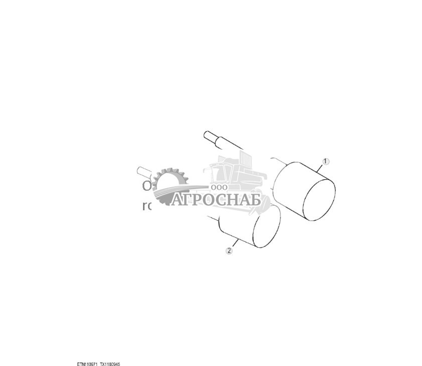 Крышки разъемов жгута проводов антенны без JDLink™ - ST819370 445.jpg